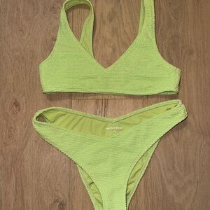 PacSun Lime Green Bikini Set